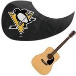 Pittsburgh Penguins Guitar Pick Guard Cover Woodrow Music Nhl Official Merch. Fixed Price $9.98.
