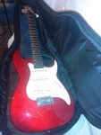 Fender Samick Greg Bennett Malibu Design MB-1/MR Six String Red Guitar Soft Case. Fixed Price $225.00.