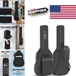 Guitar Carrying Bag With Dual Shoulder Straps And Zipper Closure For Easy Access. Fixed Price $43.99.