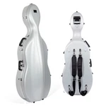 Crossrock 3/4 And 4/4 Size Cello Case Abs Molded Hardshell With Wheels-silver. Fixed Price $324.99.