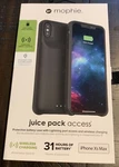 Mophie Juice Pack Access 2,200MAH Battery Case For Iphone Xs Max (6.5") - Black. Fixed Price $7.99.