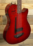 Godin Robert Trujillo Metallica 4-STRING Bass Transparent Red W/ Case. Fixed Price $3500.99.