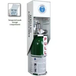Allied Healthcare Wall Mount Emergency Oxygen Cabinet With Alarm. Fixed Price $346.29.