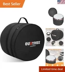 Durable 22"X18" Bass Drum Padded Case Shock-absorbing Protection For Musicians. Fixed Price $75.43.