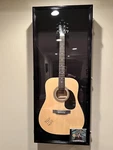 Guitar Display Case Black Solid Wood Usa Cabinet Gibson Fender Taylor Martin 45". Fixed Price $357.26.