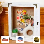 Cinnvoice Shadow Depth 4.7IN Boxes Display Cases With Cork Board Back. Fixed Price $71.94.