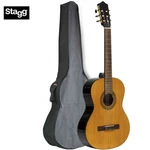 Stagg SCL60 Spruce Top Classical Nylon Acoustic Natural Guitar Truss Rod W/ Bag. Fixed Price $189.99.