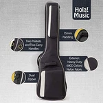 Hola! Music Bass Guitar Gig Bag Deluxe Series With 15MM Padding - Black. Fixed Price $59.95.
