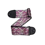 Levy's Levys Leathers 3 Stained Glass Guitar Strap Pink Colorway Design. Fixed Price $59.83.