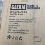 Gleam Acoustic Guitar Gig Bag Waterproof 39-41 Inch With 0.35 Padding. Fixed Price $24.91.