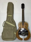 Epiphone Dobro Biscuit Resonator Guitar Round Neck Acoustic Blues With Case. Fixed Price $550.00.