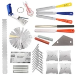 Guitar Luthier Tools File Fret Crowning Dressing Rocker Straight Edge Ruler Set. Fixed Price $11.99.