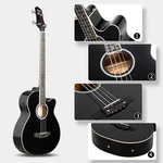Glarry GMB101 String Electric Acoustic Bass Guitar Rosewood EQ-7545R. Fixed Price $73.99.