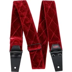 Coffin Case The Count Red Velvet Guitar Strap. Fixed Price $39.99.