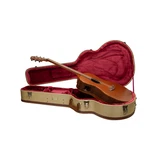 Crossrock Master Series-wooden Om/martin 000-14 Fret Acoustic Guitar Case-tweed. Fixed Price $169.99.