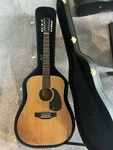Takamine 12-STRING Dreadnought Acoustic Guitar Natural W/ Hard Case. Fixed Price $750.00.