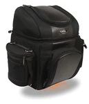 Medium Nylon Double Access Entry Sissy Bar Bag W/ Gun Holster Fits Most Harley's. Fixed Price $139.99.