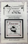 Calico Crossroads Mini-kats Stitch Monthly Chart- December The Bag. Fixed Price $12.00.