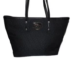 New Dkny Women's Quilted Urban Fusion Tote Bag Black. Fixed Price $99.95.