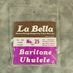Vintage Bella NO.25 Baritone Ukulele Strings Nos Usa Nylon Alum/silver Wound.. Fixed Price $13.67.