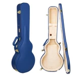 Wooden Electric Guitar Case Les Paul Style Vibrant Blue CRW520LVB Crossrock Faux. Fixed Price $209.99.