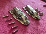 Two Tkl Case Lockable Latches For Gibson Gretsch Archtop ES-335 Les Paul Guild. Fixed Price $18.90.