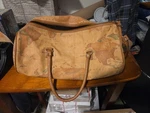Vintag 1980'S Meagellan World Map Large Duffle Bag Excellent Condition Clean.. Fixed Price $85.00.