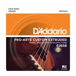 Daddario EJ65B Baritone Ukulele Custom Extruded Clear Nylon/silver. Fixed Price $6.99.