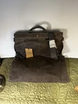 Barebones Harvest & Gathering Bag/tote Waxed Canvas Gray/brown New With Tags. Fixed Price $49.00.