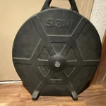 Sabian Black Plastic Cymbal Hard Case Single Capacity Durable Protective Shell. Fixed Price $65.00.