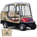 Knox Golf Cart Covers 2 Passenger 55", 600D Universal Winter Enclosure. Fixed Price $113.99.