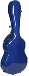 Brand New Crossrock Deluxe Fiberglass Full 4/4 Classical Guitar Case - Blue. Fixed Price $389.00.