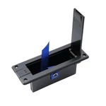 Musiclily Pro Black 9-VOLT Battery Box Case Compartment For Active Bass Guitar. Fixed Price $11.02.
