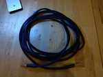 18.5 Ft 1/4" Roadhog Guitar Instrumentation Cable By Rapco Made U.s.a. Fixed Price $19.99.