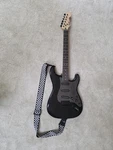Fender Squier Bullet Strat, Black & Gray Guitar. Fixed Price $225.99.