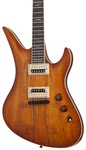 Schecter Avenger Exotic Electric Guitar, Ebony Fingerboard, Natural Satin. Fixed Price $949.00.
