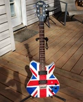 Def Leppard Electric Guitar Limited Edition Washburn/lyon Pre Owned Union Jack!. Fixed Price $229.00.