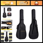 40-42 Inch Acoustic Guitar Bag Padded, Water Resistant, 3 Pockets, Adjustable. Fixed Price $53.99.