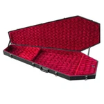 Coffin Cases Model 300VXR Extreme Electric Guitar Red Velvet Interior. Fixed Price $259.00.