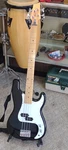 Kona Bass Guitar W/ Gig Bag, Strap And Tuner. Fixed Price $160.00.