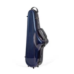 Crossrock Fiberglass Tenor Saxophone Case-shoulder Straps Tsa Lock-illusion-blue. Fixed Price $288.99.