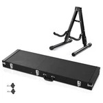 Yescom Electric Bass Guitar Hard Case Wooden Shell & Folding Stand. Fixed Price $156.90.