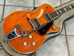 1955 Gretsch Model 6130 Roundup Orange Stain With Original Case. Fixed Price $28000.00.