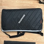 Mono Tour 2.0 Pedalboard Pro M80-PB3 Accessory Case 34" X 19" Black. Fixed Price $208.00.