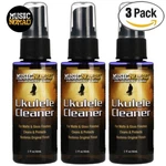 3-PACK Music Nomad MN121 Ukulele Cleaner Matte Or Glossy Finishes Fl Oz. Fixed Price $27.95.