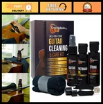 Guitar Care Kit: Cleaner Polish, String Winder & Fretboard Oil - Cleans Protec. Fixed Price $47.99.