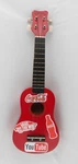 Kohala Ukulele Red Model Kg Sre Soprano String Instrument Used With Stickers. Fixed Price $35.00.