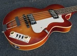 Hofner Club Bass HI-500/2-SB New Model With Zero Fret Tailpiece, Tea Cups. Fixed Price $429.99.