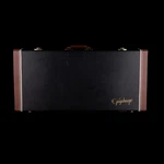 Used Epiphone F-style Mandolin Case Black With Green Interior. Fixed Price $99.99.