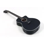 Taylor 214CE-BLK Plus Grand Auditorium A/e Guitar Black 197881429300 Ob. Fixed Price $959.36.